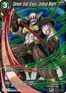 Realm of The Gods - BT16-119 : Demon God Gravy, Umbral Might (Non Foil) (7550792171767)