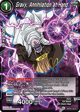 Realm of The Gods - BT16-120 : Gravy, Annihilation at Hand (Foil) (7550716805367)