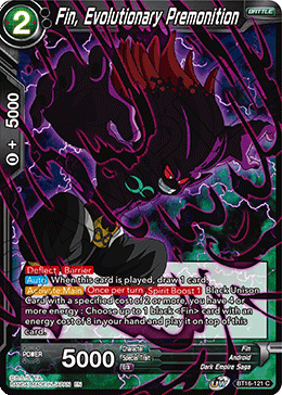 Realm of The Gods - BT16-121 : Fin, Evolutionary Premonition (Non Foil) (7550793482487)