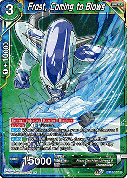 Realm of The Gods - BT16-137 : Frost, Coming to Blows (Foil) (7550500208887)