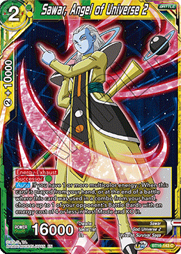 Realm of The Gods - BT16-143 : Sawar, Angel of Universe 2 (Foil) (7550720606455)