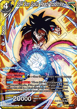 Realm of The Gods - BT16-146 : SS4 Son Goku, Ready to Strike (Non Foil) (7550809964791)
