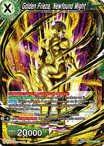 Dragon Ball Super - Ultimate Squad - BT17-066 : Golden Frieza, Newfound Might (Super Rare) (Sealed Box Topper) (7913757540599)