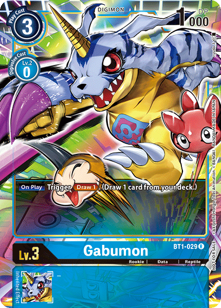 Special Booster - BT1-029 : Gabumon (Alternate Art) (6912514490534)