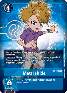 Special Booster - BT1-086 : Matt Ishida (Box topper) (6912367165606)
