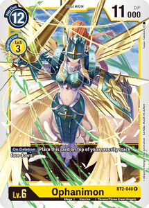 Digimon - Special Booster - BT2-040 : Ophanimon (Rare) (7826933809399)