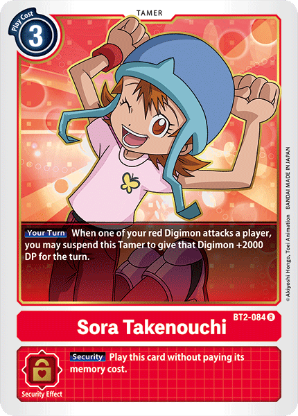 Digimon - Special Booster - BT2-084 : Sora Takenouchi (Rare) (7826935775479)