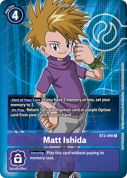 Special Booster - BT2-090 : Matt Ishida (Box topper) (6912387252390)