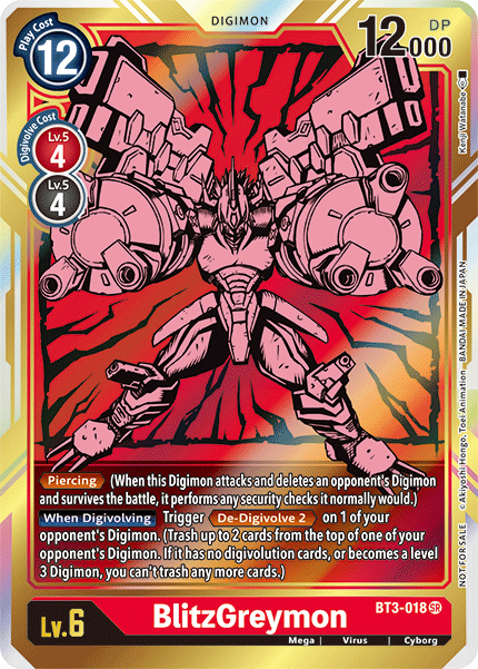 Digimon - Special Booster - BT3-036 : Ankylomon (Alternate Art) (7826950127863)