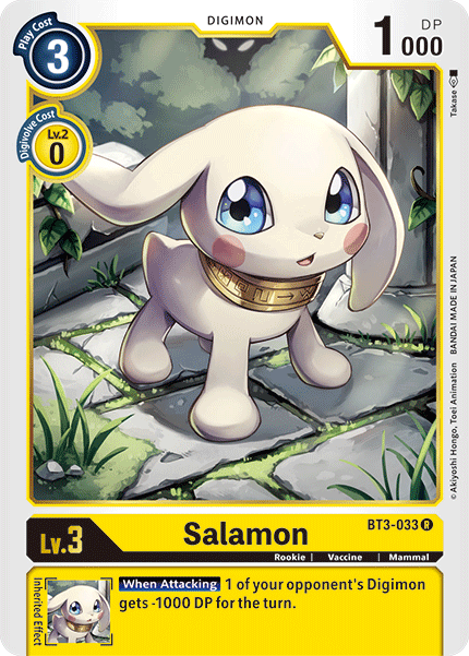 Digimon - Special Booster - BT3-033 : Salamon (Rare) (7826948587767)