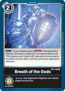 Special Booster - BT3-105 : Breath Of The Gods (Option Rare) (6912506232998)