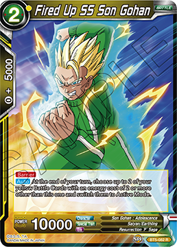 Miraculous Revival, - BT5-082 R : Frieza, Fired Up SS Son Gohan (Foil) (7464760672503)