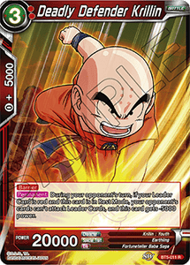 Miraculous Revival, - BT5-011 R : Deadly Defender Krillin (Foil Rare) (6775528685734)