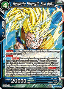 Miraculous Revival, - BT5-030 R : Resolute Strength Son Goku (Foil Rare) (6775534092454)