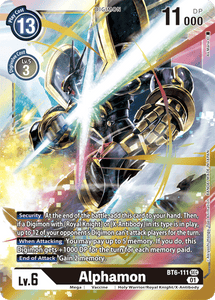 Digimon - Double Diamond - BT6-111 : Alphamon (Secret Rare) (7828373799159)