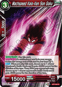 Assault Of The Saiyans - BT7-005 : Machspeed Kaio-Ken Son Goku (Foil) (7141508022438)