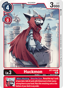 Next Adventure - BT7-009 : Huckmon (Non Foil) (7546788413687)
