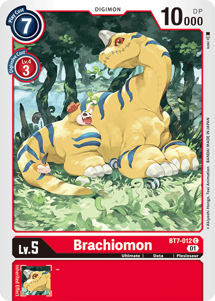 Next Adventure - BT7-012 : Brachiomon (Non Foil) (7546788741367)