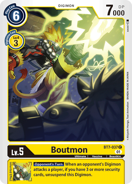 Next Adventure - BT7-037 : Boutmon (Non Foil) (7546791526647)