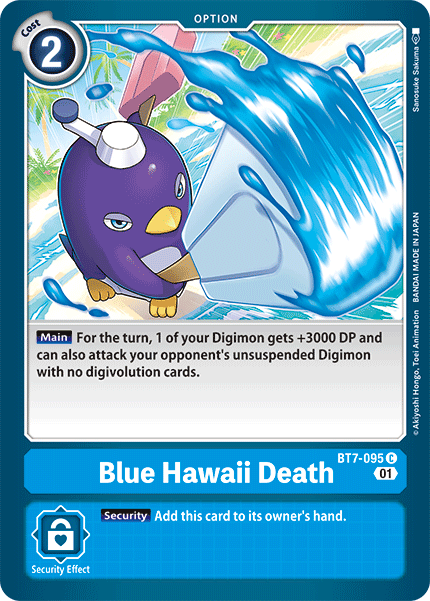 Next Adventure - BT7-095 : Blue Hawaii Death (Non Foil) (7546798538999)