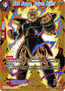 Assault Of The Saiyans - BT7-125 : SS3 Nappa, Saiyan Might (Foil) (7141547180198)