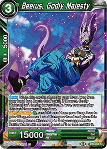 Malicious Machinations - BT8-053 : Beerus, Godly Majesty (Foil) (7141472665766)