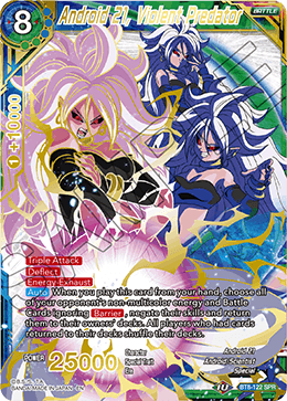 Dragon Ball Super - Malicious Machinations - BT8-122 : Android 21, Violent Predator (Special Rare) (7913421701367)