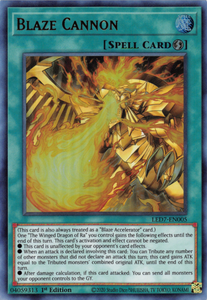 Legendary Duelists: Rage of Ra - LED7-EN005 : Blaze Cannon (Ultra Rare) - UNL Edition (7898366607607)