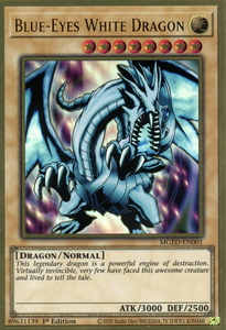 Maximum Gold - MGED-EN001 : Blue-Eyes White Dragon (Premium Gold Rare) - 1st Edition (7810747236599)