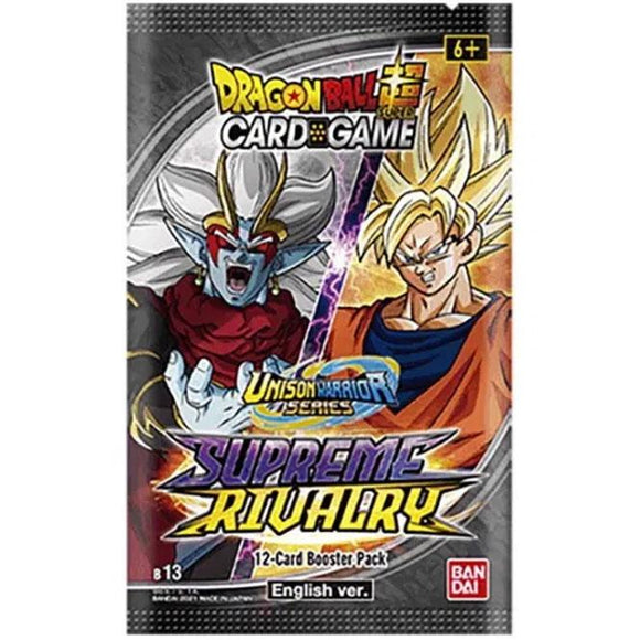 Dragon Ball Super Card Game - B13 Supreme Rivalry - Booster Pack (12 Cards) (6062836580518)
