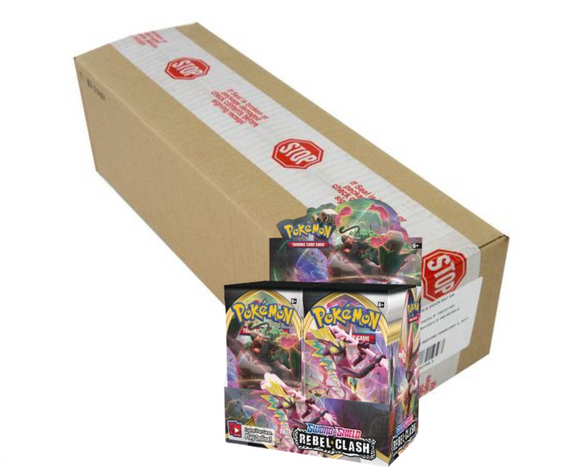 Pokemon - 6x Booster Box Case - Sword and Shield Rebel Clash (5389414629542)