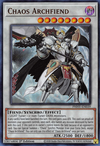 Photon Hypernova - PHHY-EN039 : Chaos Archfiend (Ultra Rare) - 1st Edition (7889682366711)