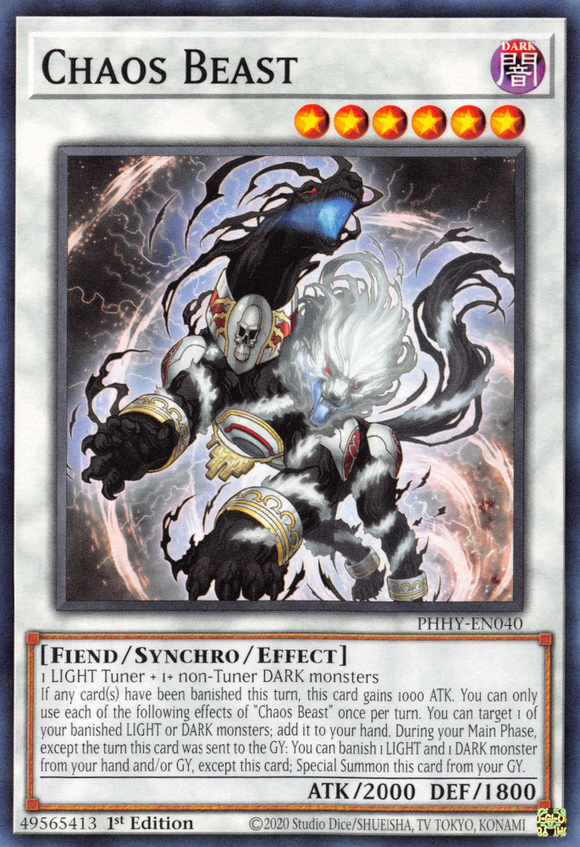 Photon Hypernova - PHHY-EN040 : Chaos Beast (Common) - 1st Edition (7890308890871)