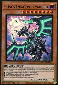 Maximum Gold - MAGO-EN017 : Chaos Dragon Levianeer (Premium Gold Rare) - 1st Edition (7810632712439)