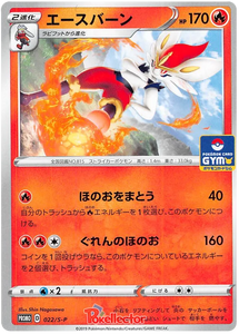 SWORD AND SHIELD, Promo - 022/S-P : Cenderace (Non Holo) (7862630875383)