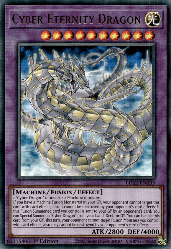 Legendary Duelist, Season 2 - LDS2-EN033 : Cyber Dragon Nachster (Gold) (Ultra Rare) (7511622418679)