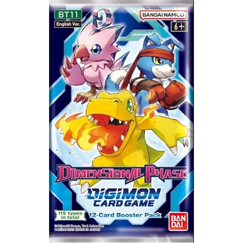Digimon - Booster Box Case - BT11 Dimensional Phase (12 Boxes) – Cosmic ...