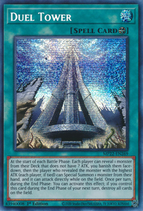 Tin of the Pharaoh's Gods - MP22-EN269 : Duel Tower (Prismatic Secret Rare) - 1st Edition (7785996386551)