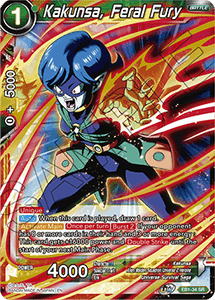 Dragon Ball Super - Battle Evolution - EB1-18 : Kakunsa, Feral Fury (Foil) (7913378414839)