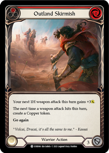 Everfest (1st Edition) - EVR066 : Outland Skirmish (Red) (Non Foil) (7519656345847)