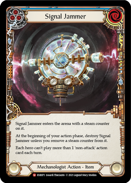Everfest (1st Edition) - EVR071 : Signal Jammer (Non Foil) (7517525836023)