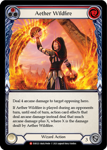 Everfest (1st Edition) - EVR123 : Aether Wildfire (Red) (Non Foil) (7517599727863)