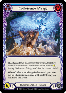 Everfest (1st Edition) - EVR146 : Coalescence Mirage (Blue) (Non Foil) (7519664537847)