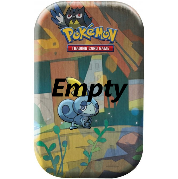 Pokemon - *Empty* Storage Tin - Sobble & Rookidee - Mini Tin (6124119589030)
