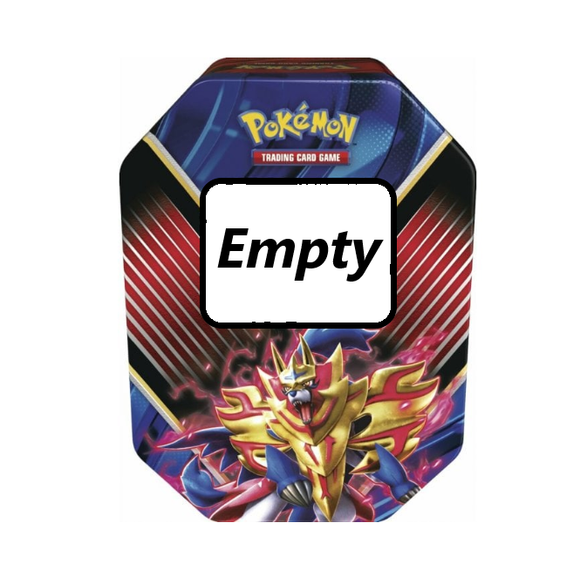 Pokemon - *Empty* Storage Tin - Zamazenta (6124114346150)