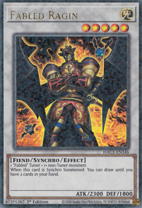 Hidden Arsenal: Chapter 1 - HAC1-EN125 : Fabled Ragin (Duel Terminal Ultra Parallel Rare) - 1st Edition (7556645421303)