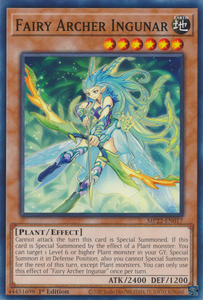 Tin of the Pharaoh's Gods - MP22-EN017 : Fairy Archer Ingunar (Common) - 1st Edition (7770921500919)