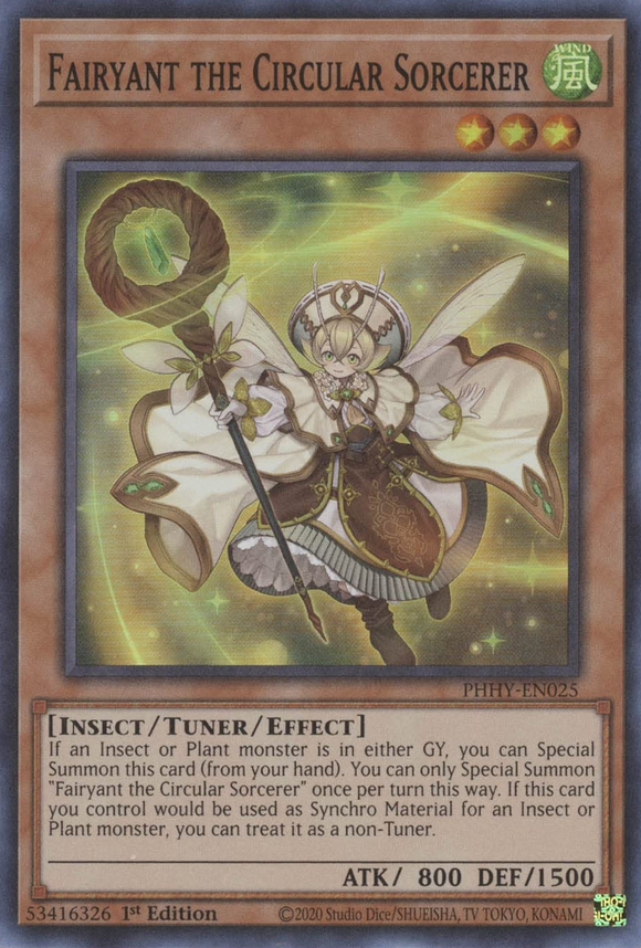 Photon Hypernova - PHHY-EN023 : Fairyant the Circular Sorcerer (Super Rare) - 1st Edition (7890299486455)