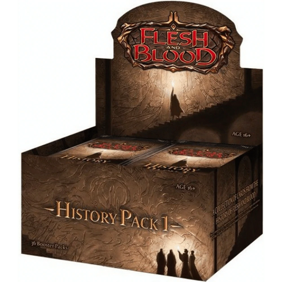 Flesh & Blood - Booster Box - History Pack 1 (36 Packs) (7597380075767)