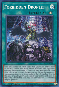 Tin of the Pharaoh's Gods - MP22-EN254 : Forbidden Droplet (Prismatic Secret Rare) - 1st Edition (7770748748023)